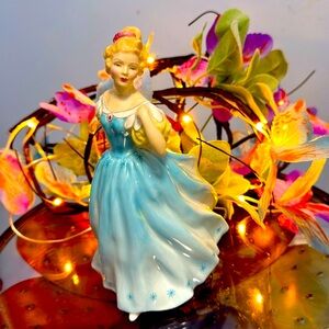 Royal Doulton Enchantment,  Elegant Blue, Ceramic Figurine...